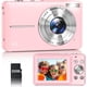 thumbnail image 1 of Camara Digital VAHOIALD DC403 44MP 16X Zoom FHD 1080P Rosada, 1 of 3