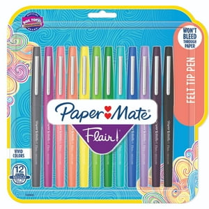 Marcadores Paper Mate Flair Tropical Vacation Set 12