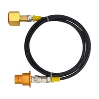 Bothyi - Adaptador De Co2, Accesorios De Tubo De Conexión, Manguera Externa De Llenado De Aleación De Aluminio, Color Dorado