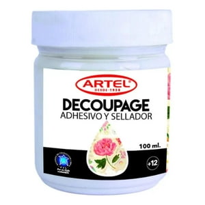 Adhesivo Y Sellador Decoupage 100Ml. Artel Blanco