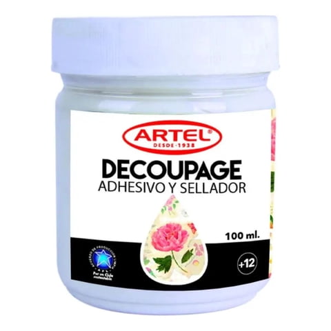 Adhesivo Y Sellador Decoupage 100Ml. Artel