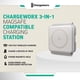 thumbnail image 2 of Estación de Carga Inalámbrica CHARGEWORX 3 en 1 Rápida 15W Blanca, 2 of 8