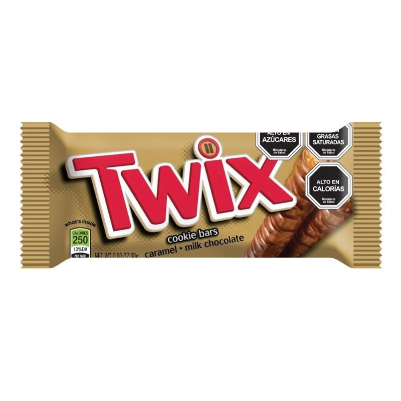 Barra De Chocolate Con Leche Y Galleta 51 g Twix