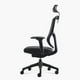 thumbnail image 4 of Silla Oficina Chic con cabecero Negro, 4 of 7