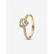 thumbnail image 1 of Anillo Elevated Heart Baño De Oro 14k Con Caja De Regalo 7 5, 1 of 3