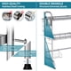 thumbnail image 5 of Estante para secar platos sobre el fregadero HOWDIA de acero inoxidable de 2 niveles, 5 of 6