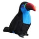 thumbnail image 5 of Tucán De Peluche, Adorable, Decorativo, Resistente, Ideal Para Restaurante, Vacaciones, Sala De Estar, Color Azul., 5 of 5