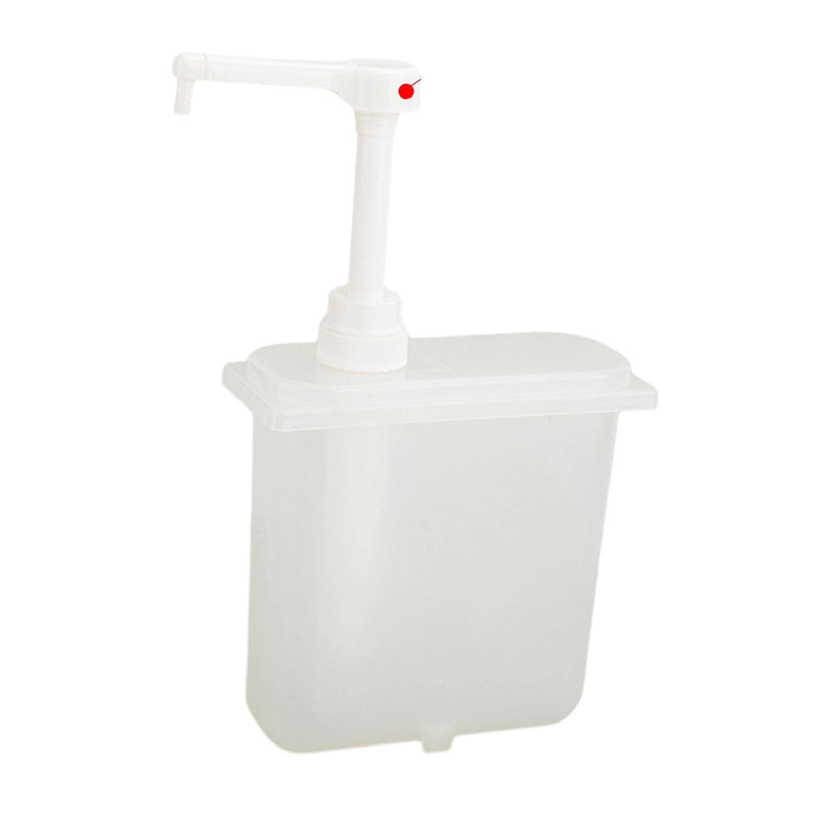 Bothyi - Botellas Con Bomba Para Condimentos, Salsas, Jarabes Para Ensaladas, Para Cocina, Restaurante, 1 L