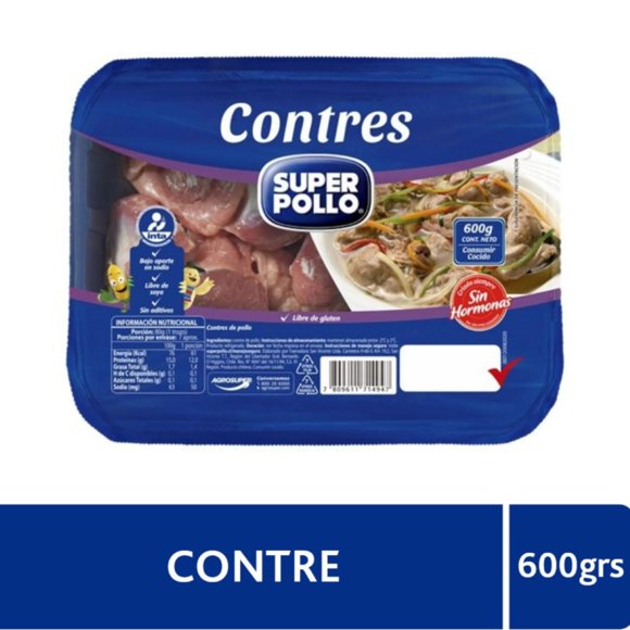 Pollo Contre Envasado, 600 g