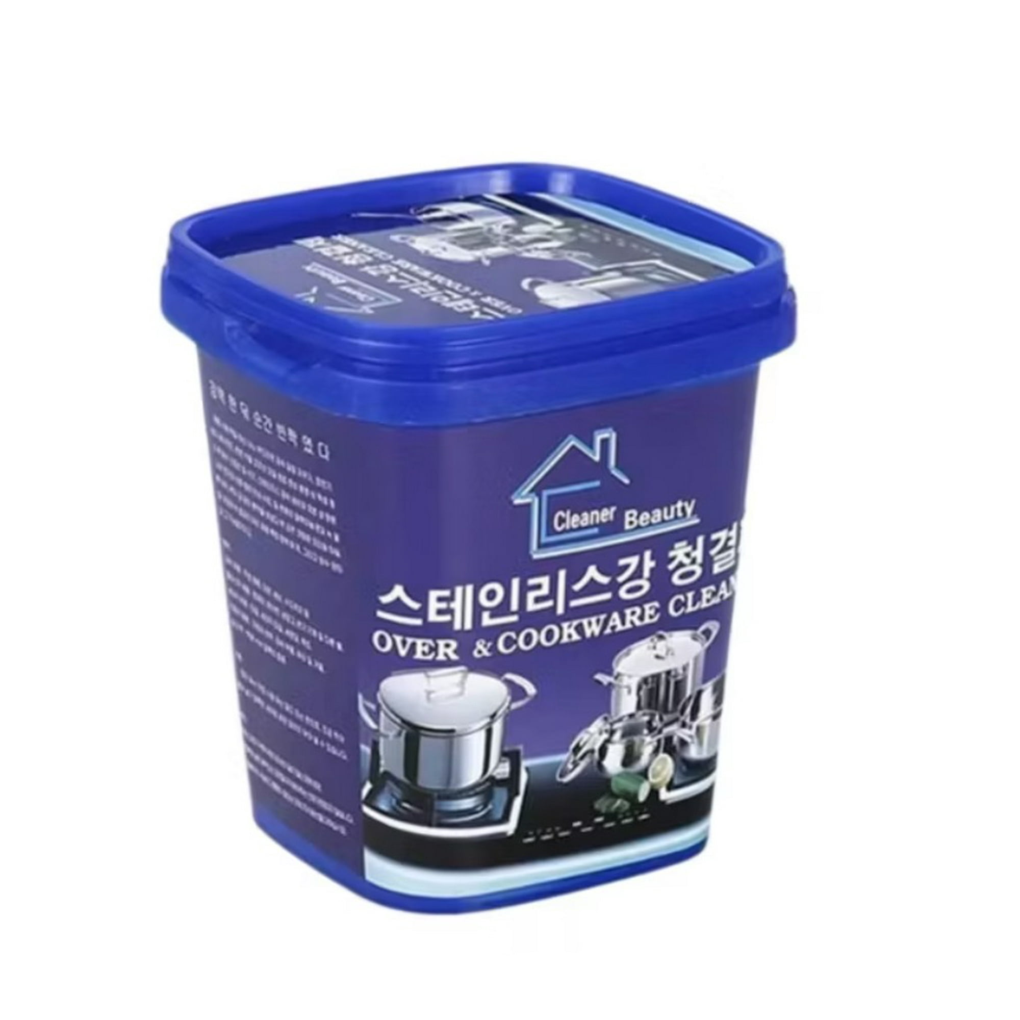 Tomasstore - Limpia Olla Multiuso Pasta Crema Limpiador Acero Hogar Inox