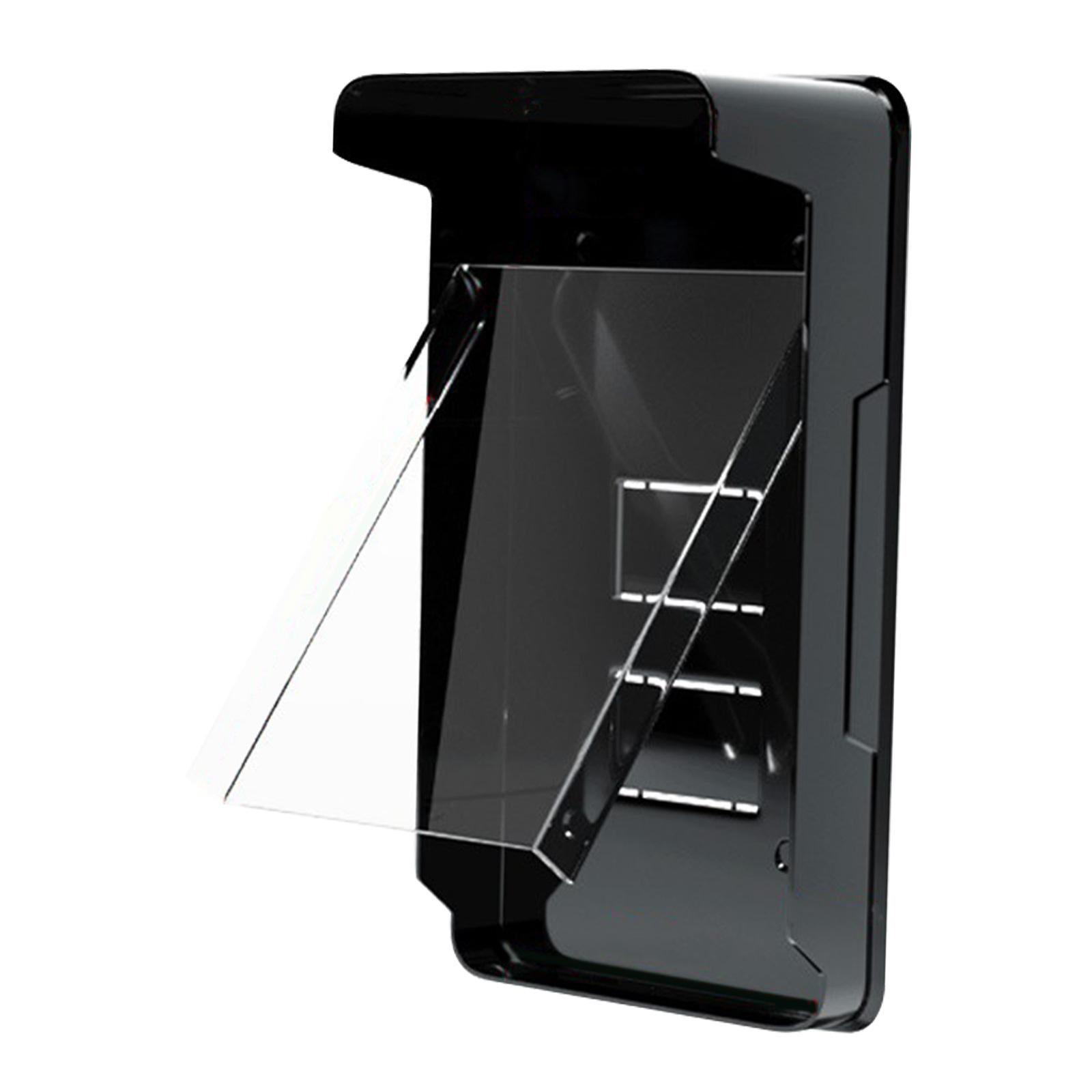 Magideal - Timbre Cubierta De Lluvia Capucha De Lluvia Impermeable Versátil Protector Impermeable Para Teclado Control De Acceso Puerta Teléfono Video Timbres
