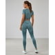 thumbnail image 4 of Conjunto Mujer Deportivo Peto Manga Corta Push Up, 4 of 5