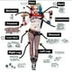 thumbnail image 2 of Tatoo - Harley Quinn - 3 versiones - Grande blanco, 2 of 5