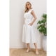 thumbnail image 2 of Vestido Largo Primavera Mujer Semi Formal Casual Botones 339, 2 of 3