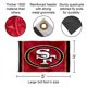 thumbnail image 2 of Bandera WinCraft SF 91 cm x 152 cm 49ers con licencia oficial, 2 of 8