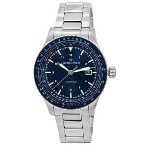 Reloj Hamilton Khaki Aviation Converter Blue Dial Automatic H76645140 100M Men'S Watch