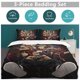 thumbnail image 5 of Demon Slayer Anime Home Bed 3-piece Set Classic Japanese Anime Polyester Wash Student Dormitory Set, 5 of 5