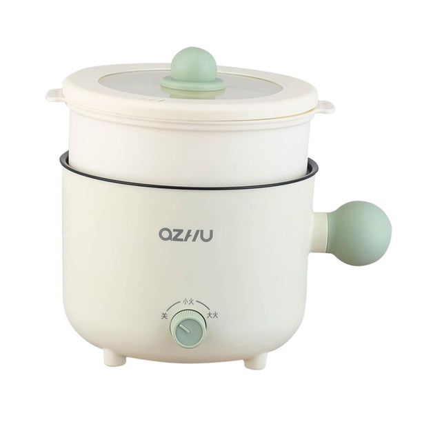Olla Caliente Eléctrica Antiadherente 1.8L Olla Arrocera Eléctrica Para Carne Bola De Masa Hervida Pasta