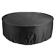 thumbnail image 1 of Funda para mesa de patio redonda, impermeable, para muebles de exterior, color negro, 2 tamaños, 1 of 5
