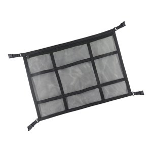 Ioensy - Red De Carga Para Techo De Coche, Bolsillo, Organizador De Almacenamiento Para Techo De Coche, Para Furgoneta, Camping, Color Negro