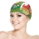 thumbnail image 5 of Charlie y los números Gorro de Natación de Licra, Gorro de Baño de Tela Cómoda, Gorro Elástico Antideslizante para Hombres, Mujeres y Niños, 5 of 6