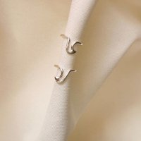 Bendito Amor - Aro Ear Cuff Surf Y Olas (Par)