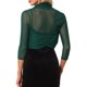 thumbnail image 3 of INSPIRE CHIC Bolero de Halloween para Mujer, Chaqueta Corta Semitransparente con Mangas 3/4, Cárdigan Recortado Verde Oscuro Talla S, 3 of 6