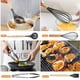 thumbnail image 2 of Utensilios De Cocina De Silicona, 12 Piezas, Sartén Antiadherente, Utensilios De Cocina, Espátula Con Mango De Madera, Cuchara Sopera, Raspador, Traje, 2 of 5