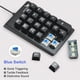 thumbnail image 4 of Teclado numérico mecánico giratorio con cable USB y LED azul negro, 4 of 7