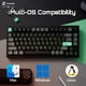 thumbnail image 5 of Teclado mecánico inalámbrico LEMOKEY P1 HE 75% RGB, 5 of 8