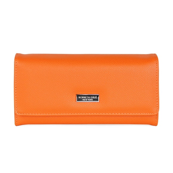 Billetera Flap-Bessie Naranja