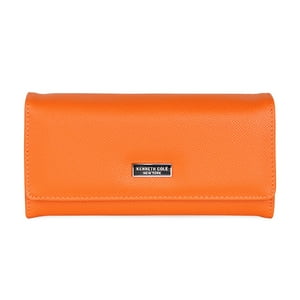 Kenneth Cole - Billetera Flap-Bessie Naranja