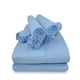thumbnail image 1 of Juego de sábanas Victoria Valenti de microfibra estampada King Blue, 1 of 7