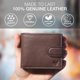 thumbnail image 2 of Cartera Bifold de Cuero Lavalen con RFID – Cognac, 2 of 9