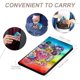 thumbnail image 4 of Equestria Girls Porta Pasaporte y Cartera de Viaje Premium de Cuero PU, Funda de Pasaporte Bloqueo RFID con Ranuras para Tarjetas de Crédito, Estuche para Libro de Pasaporte para Familia 10cm × 15cm, 4 of 6