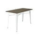 thumbnail image 1 of Mesa Tolix Oscura con Patas Blancas 120cm, 1 of 2