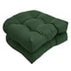 thumbnail image 1 of Cojines para silla LOWEMN impermeables, set de 2, para exterior, verde oscuro, 1 of 5