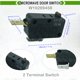 thumbnail image 4 of Reemplazo de interruptor de puerta de microondas LONYE para Whirlpool, 4 of 7