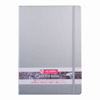 Libreta Art Creation Plateada 21X30Cm 140Gr 80Hjas.