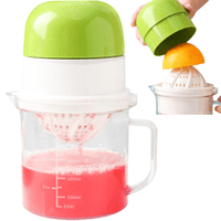 Genérica - Exprimidor De Jugo Manual Para Naranja Y Limón Con Jarra