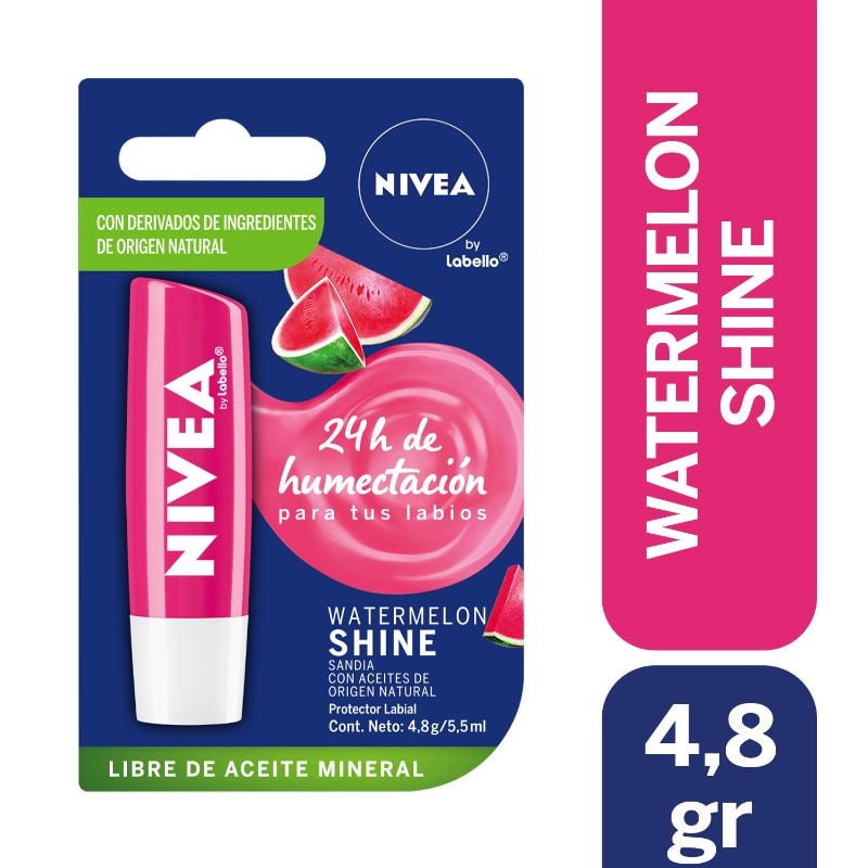Nivea - Bálsamo Labial Watermelon Shine