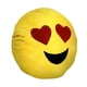 thumbnail image 2 of Almohada decorativa con forma de corazón con forma de emojis iluminados, 45 cm, 2 of 4