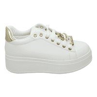 Zapatillas Weide Blanco/Dorado | Zw03 - Talla 39