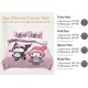 thumbnail image 4 of Cute Anime Cartoon Duvet Cover Set 3D Printed Lightweight and Comfortable Bedding 3-Piece Bedding for Boys and Girls Bedroom Decoration, 4 of 5
