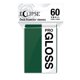thumbnail image 1 of Sleeves Ultra Pro Eclipse Gloss Small, paquete de 60 unidades, color verde bosque, 1 of 5