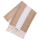 thumbnail image 1 of Corredor De Mesa De Macramé Fiocias Crema Beige Con Borlas Y Diseño Hueco 11.8 x 86.6", 1 of 5