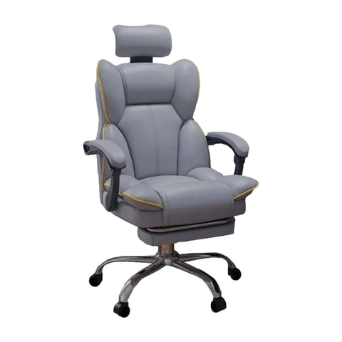 Global Latin Group - Silla De Oficina Escritorio Gamer Extra Confort Diseño Premium Gris