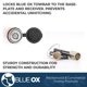 thumbnail image 3 of Kit de Bloqueo Blue Ox BX88177 Naranja (4 unidades), 3 of 6