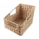 thumbnail image 1 of Canasto De Mimbre Contenedor Multiusos Con Asas Para Cajón, Dormitorio, Lavandería, 1 of 3
