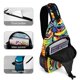 thumbnail image 4 of Osos Bailarines Riñonera Bandolera con Estampado Integral para Hombres y Mujeres, Bolso Cruzado Gráfico de Tendencia, Mochila de Hombro Streetwear para Ciclismo y Deportes, Riñonera Versátil Casual, 4 of 6